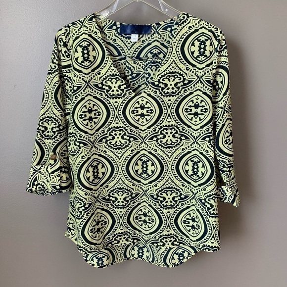 BLUE Rain Tunic Top - Picture 1 of 8